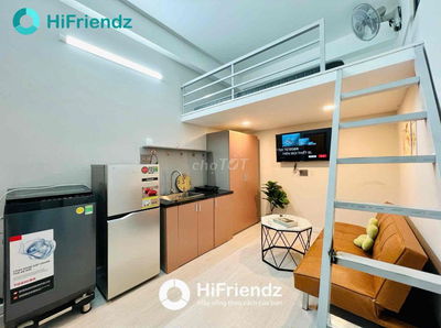 Cho Thuê Căn Hộ Full Nội Thất Chỉ Tính Điện Nước Gần Ngã Tư Bốn Xã