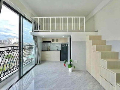 Duplex Ban Công Full Nội Thất_An Ninh Tiện Nghi ngay Ngã Tư Bảy Hiền