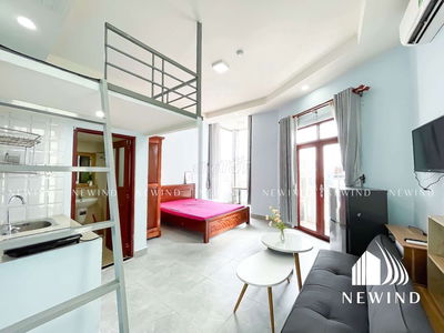 Phòng trọ có gác_Full nội thất_gác 1m7_gần KCX Tân Thuận - giáp Quận 4