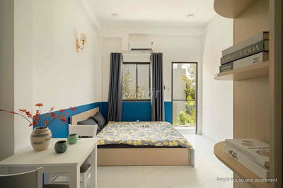 Cho Thuê Căn Hộ Ban Công, Full nội thất gần Ngã Tư Hàng Xanh, Q1,Q2,Q3