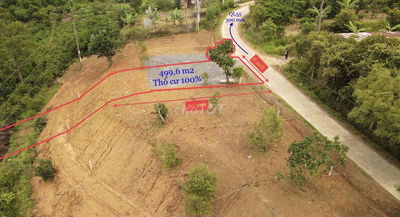 BÁN LÔ ĐẤT VIEW ĐỒI, VIEW SUỐI - FULL THỔ CƯ, NGANG 8M, CÁCH QL55 400m