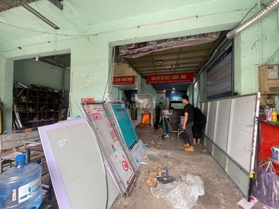 CHO THUÊ KHO XƯỞNG MẶT TIỀN 8X15M, LỬNG, VP, ĐIỆN 3PHA, TẢI 8TẤN, 18TR