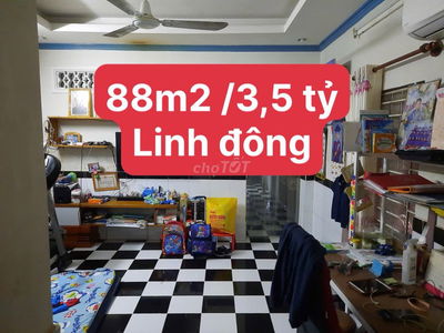 NHÀ CẤP 4 LINH ĐÔNG 88 m2 3,5 tỷ nhà sạch ở ngay