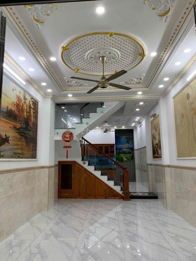 NHÀ MỚI ĐẸP 4X15_TRỆT 2 LẦU+SÂN THƯỢNG THOÁNG MÁT 4PN 3WC XỊN SÒ 14TR