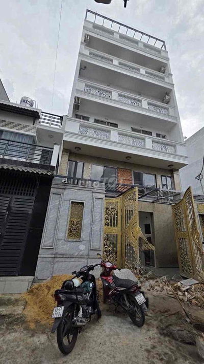 bán căn hộ dịch vụ 8x20m đúc 6 lầu có 25 phòng 26wc sẵn nội thất