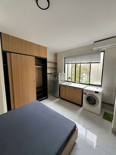 Studio 30m2 Cửa Sổ Trời - Máy Giặt Riêng - Ngay Trung Tâm Quận 3