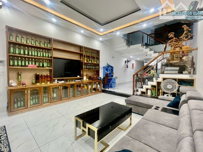 CỰC PHẨM 2 TẦNG 2 MÊ PHỐ NGUYỄN PHƯỚC TẦN – THIẾT KẾ HIỆN ĐẠI, FULL NỘI THẤT SỊN, Ở NGAY