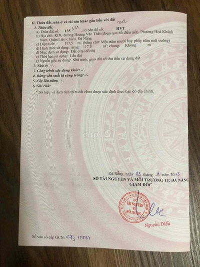 CẦN BÁN GẤP LÔ ĐẤT ĐƯỜNG PHẠM THỊ LAM ANH