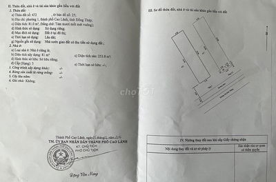Bán nhà mặt tiền Tôn Đức Thắng 4.5 x 18 đối diện quảng trường Khổng Tử