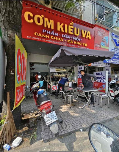 Bán chung cư trệt mặt tiền đường Đồng Đen