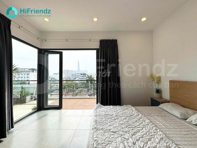 CĂN HỘ 1 PHÒNG NGỦ VIEW ĐẸP ~ BAN CÔNG TO ~ FULL TIỆN NGHI