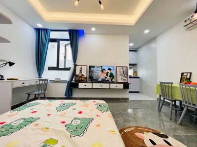 1PN RỘNG 30M2 - ĐIỆN BIÊN PHỦ - CỬA SỔ TRỜI, FULL NỘI THẤT