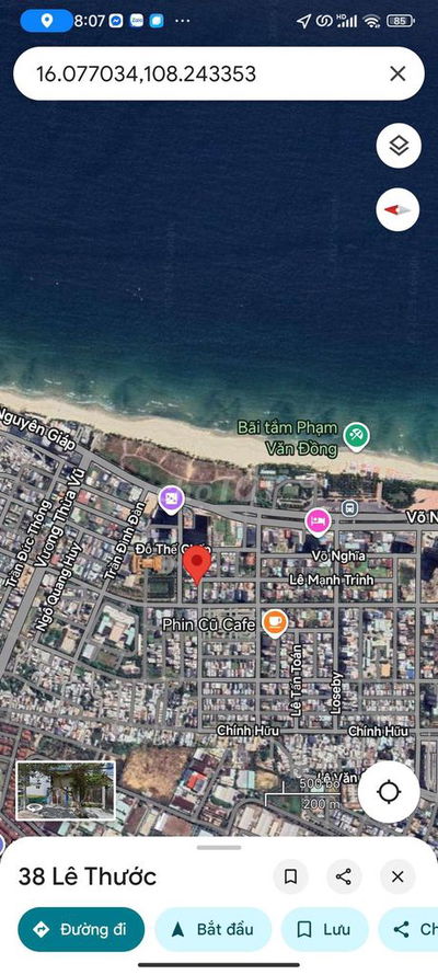 Siêu Phẩm 05 Tầng Kẹp cống bên hông thoáng Mát Đường Lê Thước