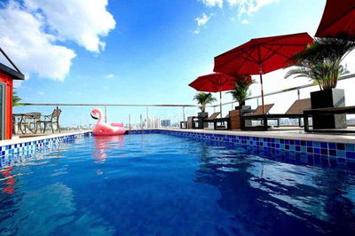 CĂN HỘ DỊCH VỤ FULL NỘI THẤT HỒ BƠI NGAY SONG HÀNH - TRƯỜNG CHINH