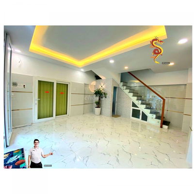 Cho thuê nhà Đinh Bộ Lĩnh, P26, 5x6m,1 trệt,3 lầu, 4pn, 4wc,2X tr, TL