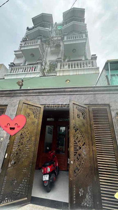 Bán nhà Phan Huy Ích | 4.2x20 | 8.9 tỷ | Hxh | 5 tầng BTCT