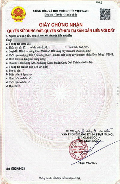 863m² Đông Xuân  Gần Tổ hợp Y tế & Đại học Quốc gia, đất phong thủy vượng!