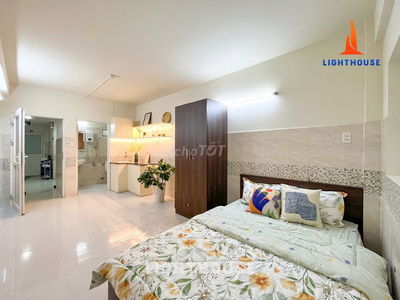 SIÊU PHẨM STUDIO MỚI - GẦN ĐH HUTECH, UEF - FULL NỘI THẤT MỚI