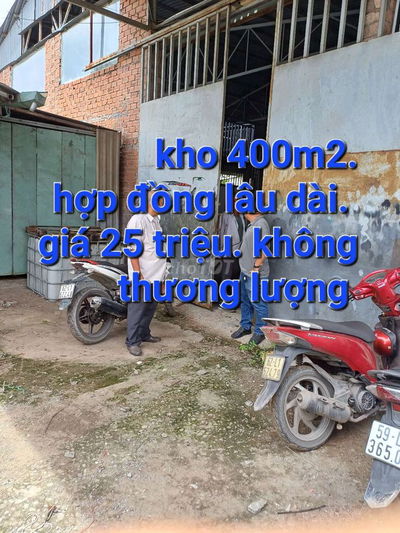Cho thuê kho.giá 25 triệu giá rẻ hợp đồng lâu dài.