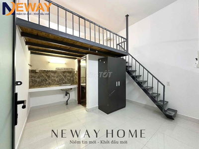 DUPLEX MỚI XÂY GÁC CAO MÁY LẠNH RỘNG 28M2 ĐẦY ĐỦ TIỆN ÍCH