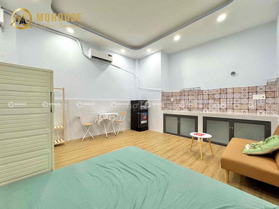 PHÒNG STUDIO FULL NỘI THẤT - NGAY TRỆT - KHU BÀU CÁT