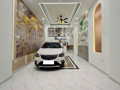 🌟XE HƠI NGỦ TRONG NHÀ - 4 TẦNG BTCT – SÁT MẶT TIỀN PHẠM VĂN CHIÊU 🌟