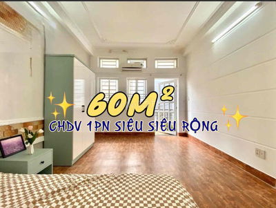 ✨[60m2]✨CĂN HỘ 1PN SIÊU SIÊU RỘNG TRÊN ĐƯỜNG NGUYỄN XÍ TPHCM