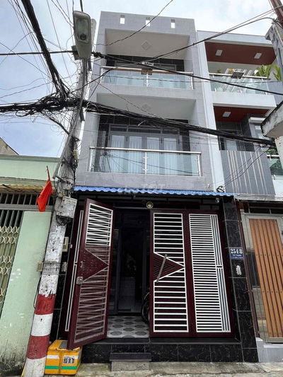 nhà 2 lầu 1/ tây thạnh hẻm xe hơi thông 4x15m