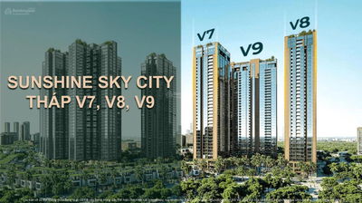 SUNSHINE SKY CITY QUẬN 7, GIÁ CHỈ TỪ 7X TRIỆU/M2, ƯU ĐÃI BOOKING SỚM 1%, MIỄN PHÍ QUẢN LÝ 24 THÁNG