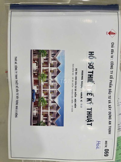 CHÍNH CHỦ BÁN ĐẤT 5X20M KDC AN THỊNH BÀ ĐIỂM 4 HM