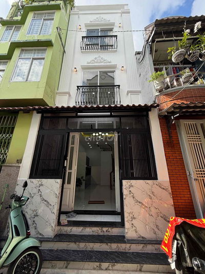 🟢 NHÀ MỚI 3 TẦNG HẺM THÔNG VÕ TRỨ 3 PN PHƯỜNG 9