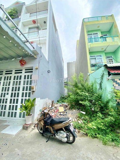 Hơn 4 TỶ, Đất THỔ CƯ, Võ Văn Kiệt, 4x20.5M, GPXD 5 TẦNG, hẻm XE TẢI