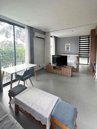 CĂN HỘ STUDIO TRƯỜNG SA VIEW SÔNG SIÊU CHILL FULL NỘI THẤT MỚI