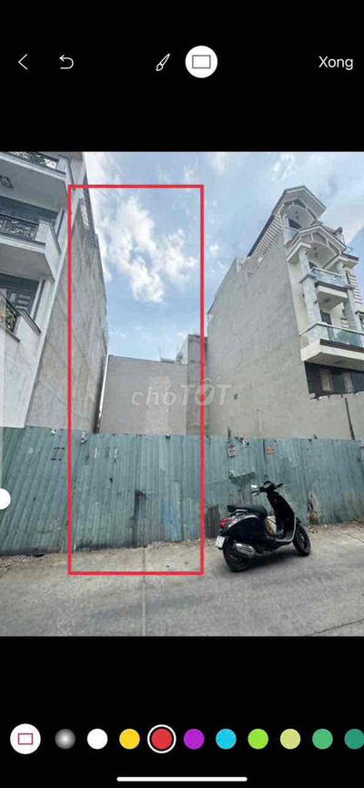 ĐẤT HẺM 6M THÔNG — NGANG 5,2 x 15