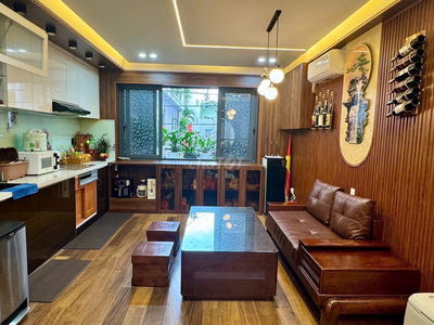 BIỆT THỰ LÊ VĂN THỌ GÒ VẤP THANG MÁY FULL NỘI THẤT GỖ 80m² 12.8T TL