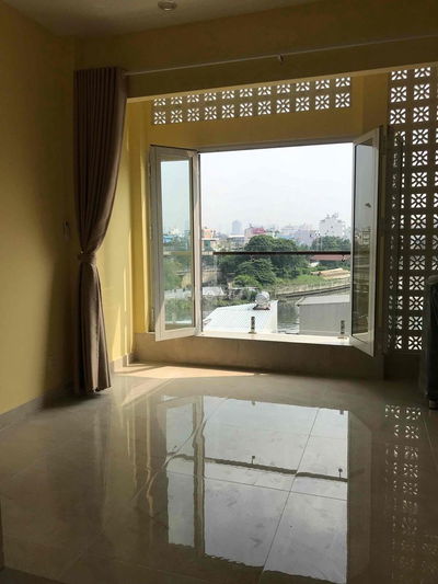 Phòng mới xây xong mặt tiền đường Bông Sao P.5, Q.8