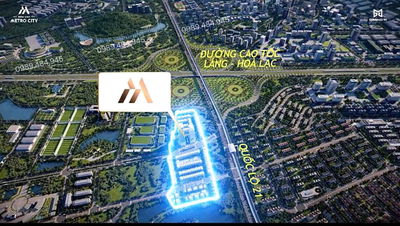BOOKING KĐT HOÀ LẠC METRO CITY - BĐS CÔNG NGHỆ CAO - DIỆN TÍCH 130-160-250M2 - ĐÓN SÓNG METRO