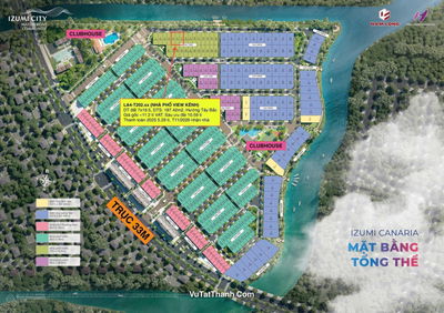 Tài chính 5.x tỉ đầu tư Canaria Izumi City chọn nhà phố view kênh & căn góc .LH 0932 038 ***