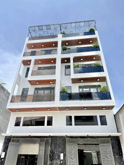 Biệt thự Mini Có Thang máy 5.5x16m Khu Vip đường 12m Trần Thị Năm