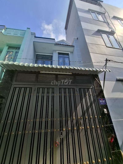 Bán nhà q12 Sổ Hồng riêng hiệp thành 35 vô 2/