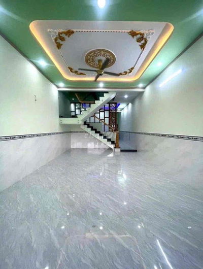 Bán nhà lầu trệt mặt tiền đường cây Da Giá 960Tr/102m2 Sổ hồng riêng