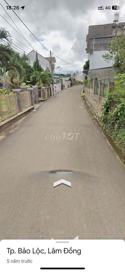 Bán đấn trong khu dân cư Thành Phố Bảo Lộc. Đã có sổ riêng.