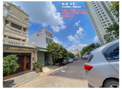 MẶT TIỀN 5x19m ĐƯỜNG KDC PHẠM THẾ HIỂN Q8. CHỈ 6,8 TỶ