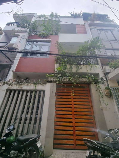 60m2 ngang 6m vuông vức HXH P9 Tân Bình 4 tầng BTCT Sang tên liền tay