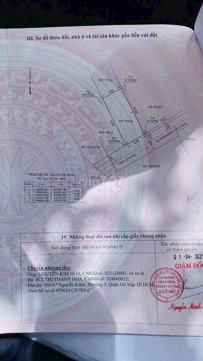 đất hiếm Nguyễn Văn Lượng - 4,5m x 11m - XD full đất