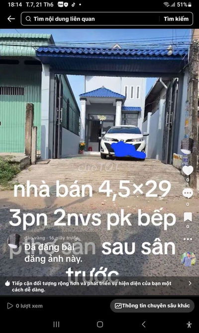 Nhà chính chủ cần giảm hẳn 200tr