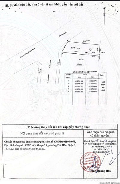 Bán 52m2 đất thổ cư đường 827 phú hữu