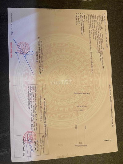 Đất đường Trần Minh Thiệt Bá Tùng 3 Hoà Quý