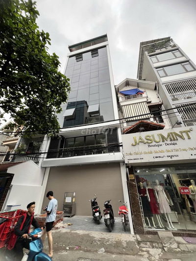 TÒA NHÀ CHO THUÊ MT HỒ BIỂU CHÁNH_ 7X20M_ HẦM 5 LẦU. SÀN SUỐT. ỐP KÍNH