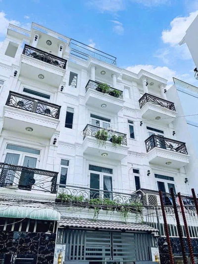 Nhà Hẻm 7m-Lê Lợi P4💎Gần Trường Công Nghiệp 4💎 4x17m 3 Lầu- 4PN--5WC